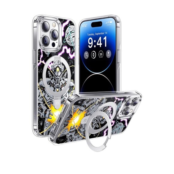 iPhone 14 Pro Max 6.7" Case Future Soldier CASEKOO X ZHC with MagSafe Stand AD3 - Picture 1 of 8